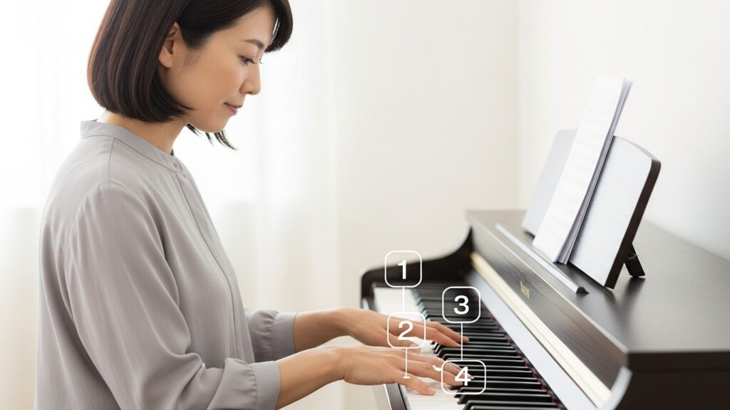独学でピアノ3